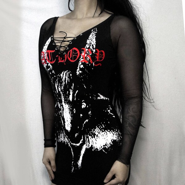 Bathory Long Sleeves dress ⇹  Huge Goat Bathory