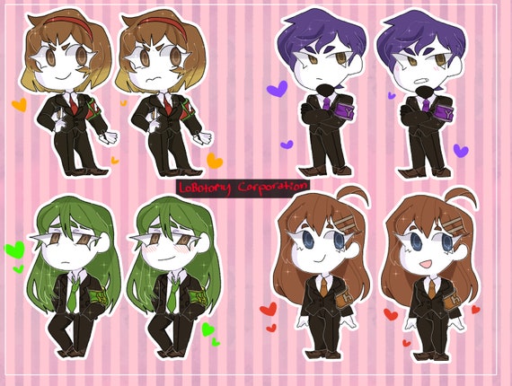 Lobotomy Corporation Upper Sephirot 2 5 Acrylic Charms Etsy