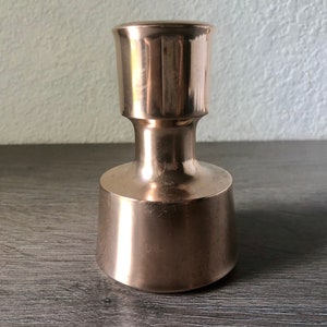 Vintage Dansk Jens H. Quistgaard Rose Gold Candle Holders image 4