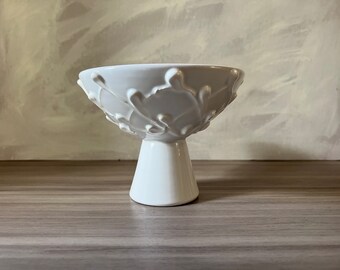 Midcentury Italian Ceramic Vase Imported  by Guido Riffarth, circa 1950s