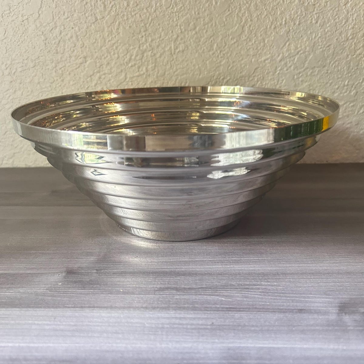 Vintage 1970's Alessi "maya" Bowl Polished Stainless Steel, Giulio Confalonieri - Etsy