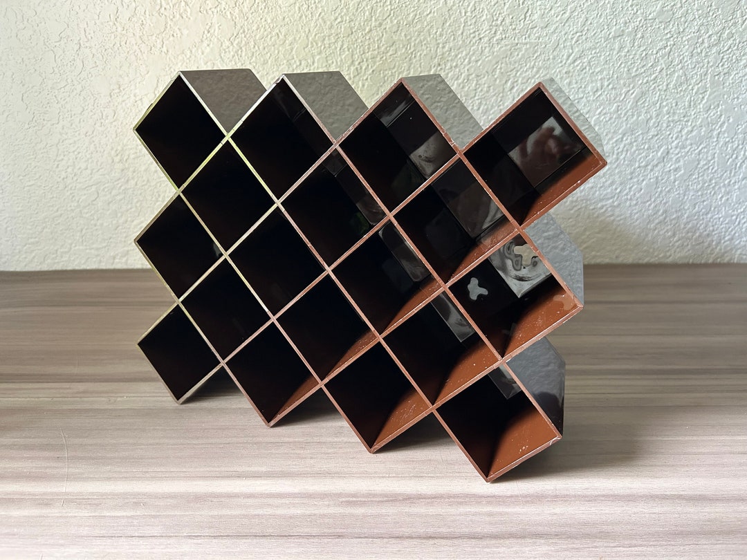 Copco Dish Rack Vintage Mod Plastic Copco Spice Rack - Dark Brown - Etsy