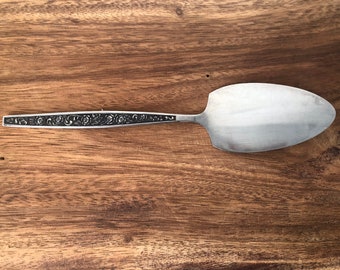 Vintage Granada Rose Stainless Japan Serving knife, Cake server