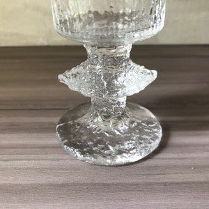 Vintage Senaattori Cordial / Liqueur glass Timo Sarpaneva Iittala Finland glass vintage collectible glass mcm glass flutes holiday glassware image 3