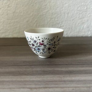 Vintage Arabia Finland Esteri Tomula Porcelain Fennica Handleless Cup or Tiny Vase