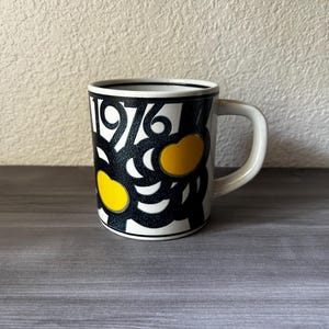 Vintage Royal Copenhagen Annual Large Mug 1976, Large Mug, Designed by Anne Marie Trolle, Danish design, Birth Year Present, Fajance