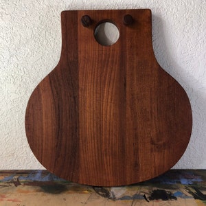 Vintage Mid Century Danish Modern Nissen Teak Cutting Board