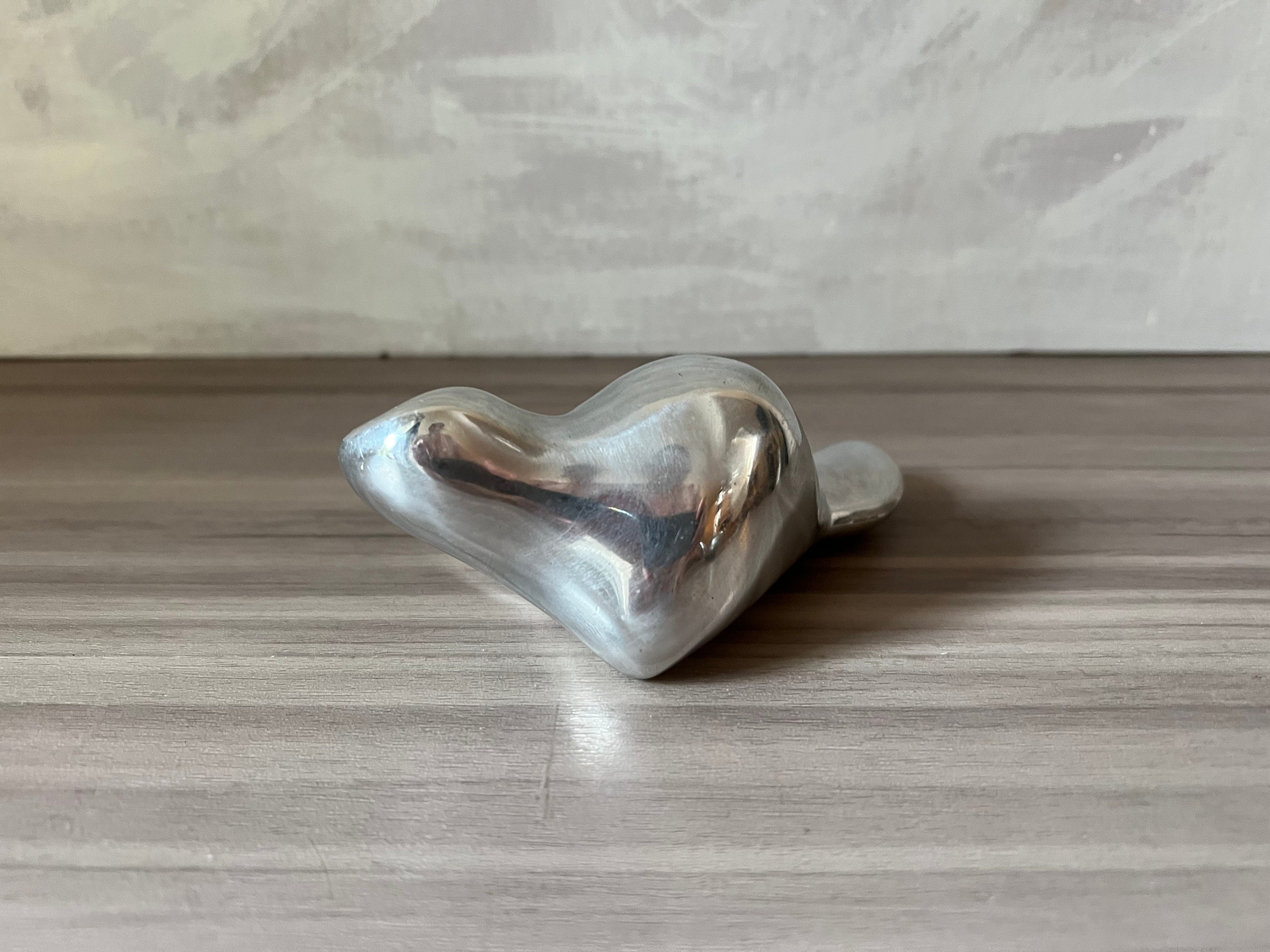 【 ホセルトン スカルプチャー】 カナダ製 アルミニウム 「ビーバー」 Vintage Hoselton Canada Seal Modernist Sculpture, Signed and