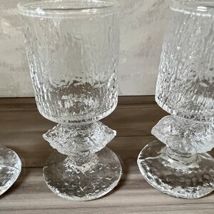 Vintage Senaattori Cordial / Liqueur glass Timo Sarpaneva Iittala Finland glass vintage collectible glass mcm glass flutes holiday glassware image 7