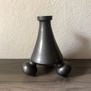 Vintage Mexico Oaxaca Black Pottery, Mexican, Pottery, Black Clay Pottery, Oaxaca Black Clay