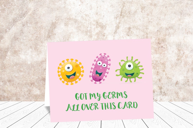 Quarantine Cards/social Distancing Greeting Cards 12 Etsy
