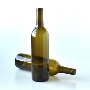 Wine Bottle 2-Pack Empty Brown Wine Bottle Crafts Wine Bottle Decoration Wine Bottle Wedding Centerpiece Bottle Tree
