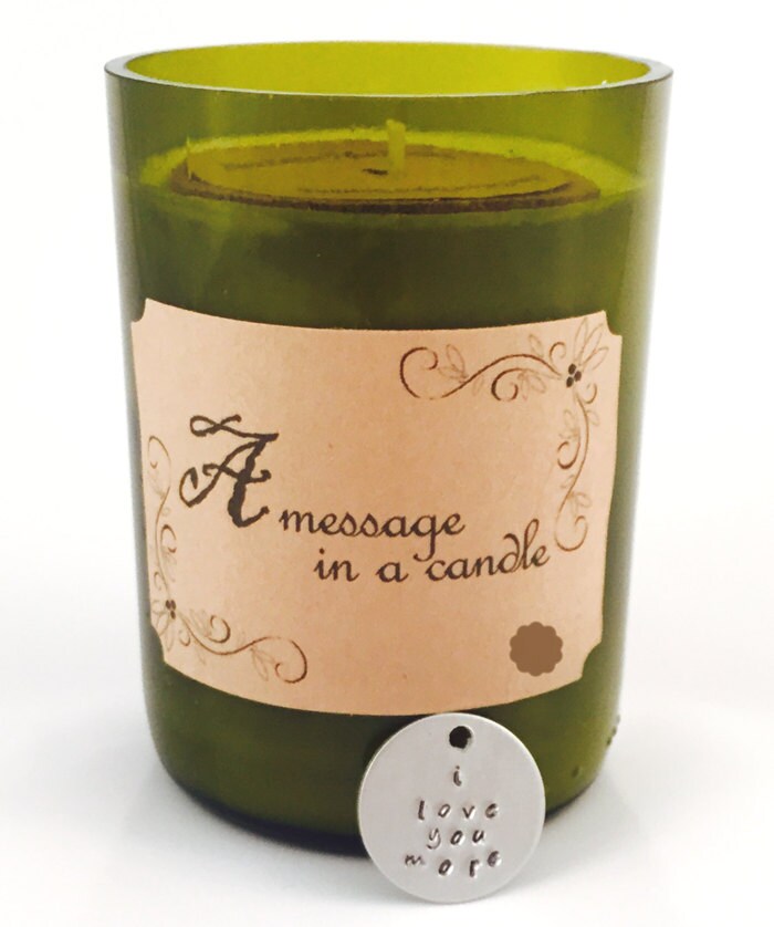 White Zinfandel Scent Wine Bottle Candle w/Customizable Etsy