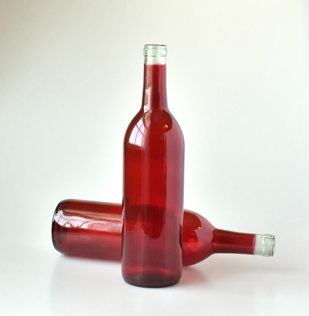 Wine Bottle 2pack Empty Red Wine Bottle Crafts Wine Bottle Decoration Wine Bottle Wedding