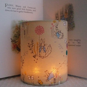 Beatrix Potter Peter Rabbit - Handmade Nursery Night Light. - Etsy