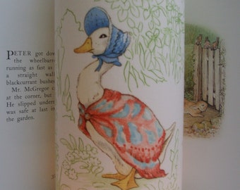 Beatrix Potter Jemima Puddle Duck Nursery Tales - Handmade Nursery Night Light.