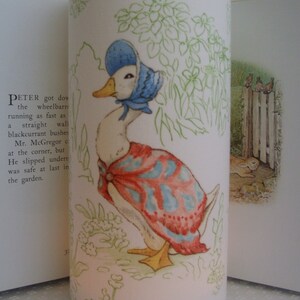 Beatrix Potter Jemima Puddle Duck Nursery Tales - Handmade Nursery Night Light.