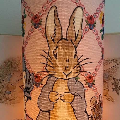 Beatrix Potter Peter Rabbit Handmade Nursery Night Light. - Etsy