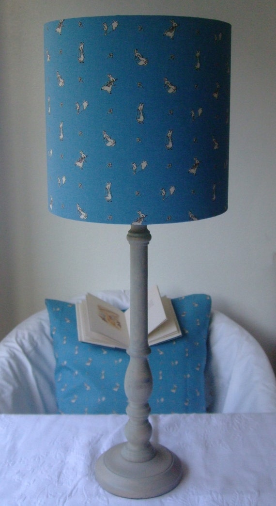 Beatrix Potter Peter Rabbit Handmade Nursery Lampshade 20cm