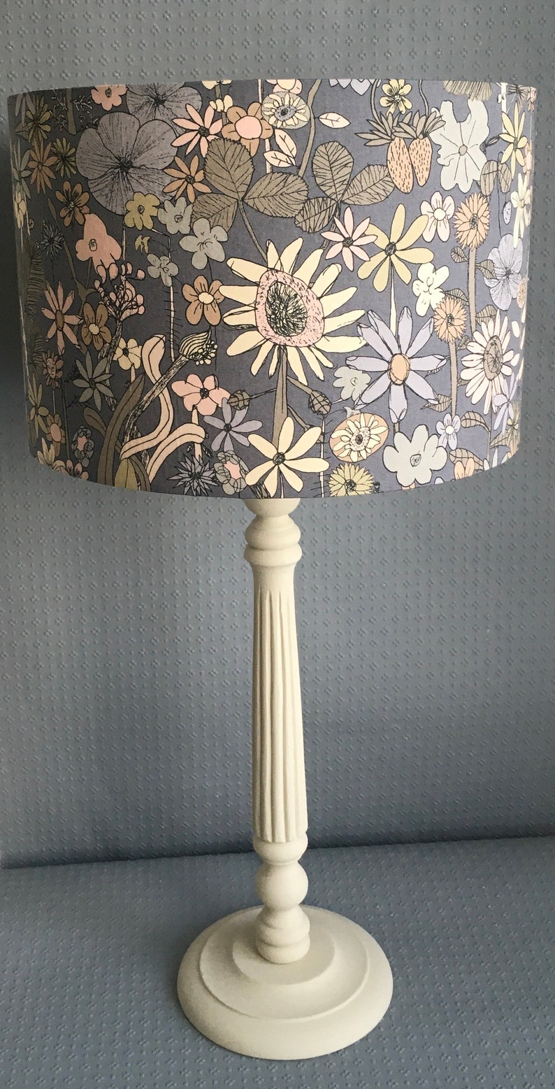 NEW Liberty SCILLY FLORA Handmade Lampshade 30cm Drum image 5