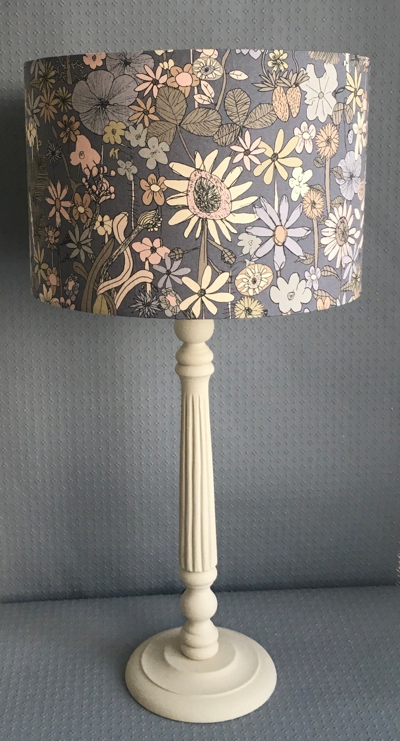 NEW Liberty SCILLY FLORA Handmade Lampshade 30cm Drum image 3