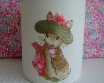 Beatrix Potter - Benjamin Bunny Embroidered Nursery Night Light