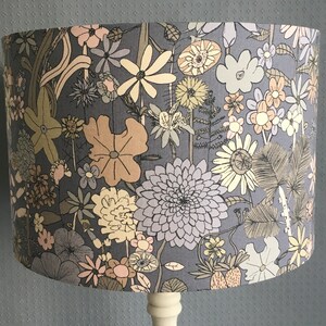 NEW Liberty SCILLY FLORA Handmade Lampshade 30cm Drum image 2