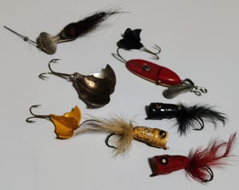 Al Foss Oriental Wiggler Pork Rind Minnow Red/ White Nice! - Etsy Al Foss Oriental Wiggler Pork Rind Minnow Red/ White Nice! - Etsy