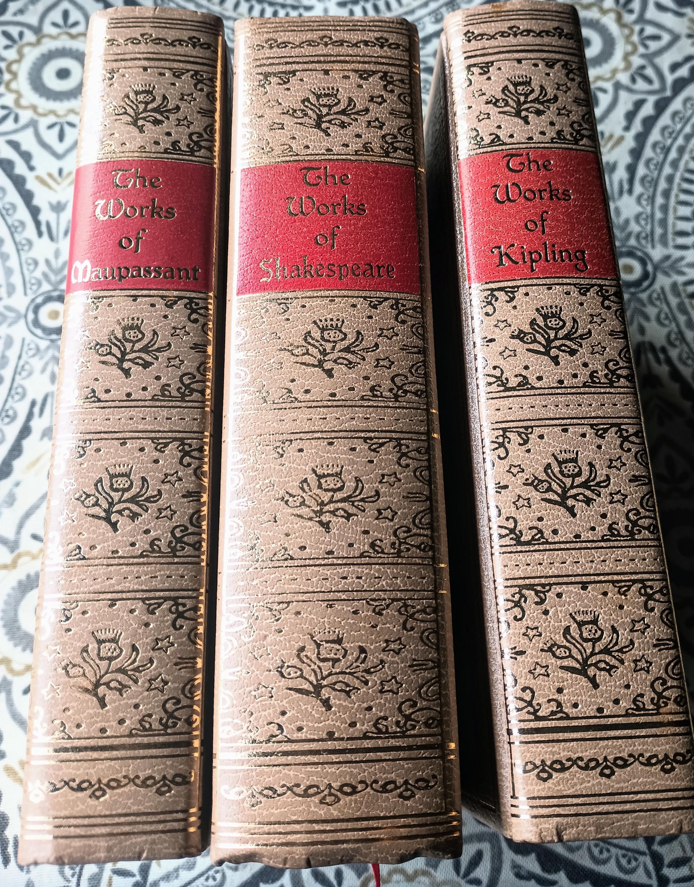Shakespeare Three Volumes - Etsy