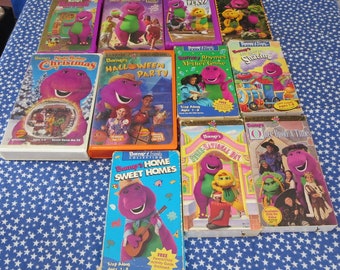 Barney Vhs Etsy