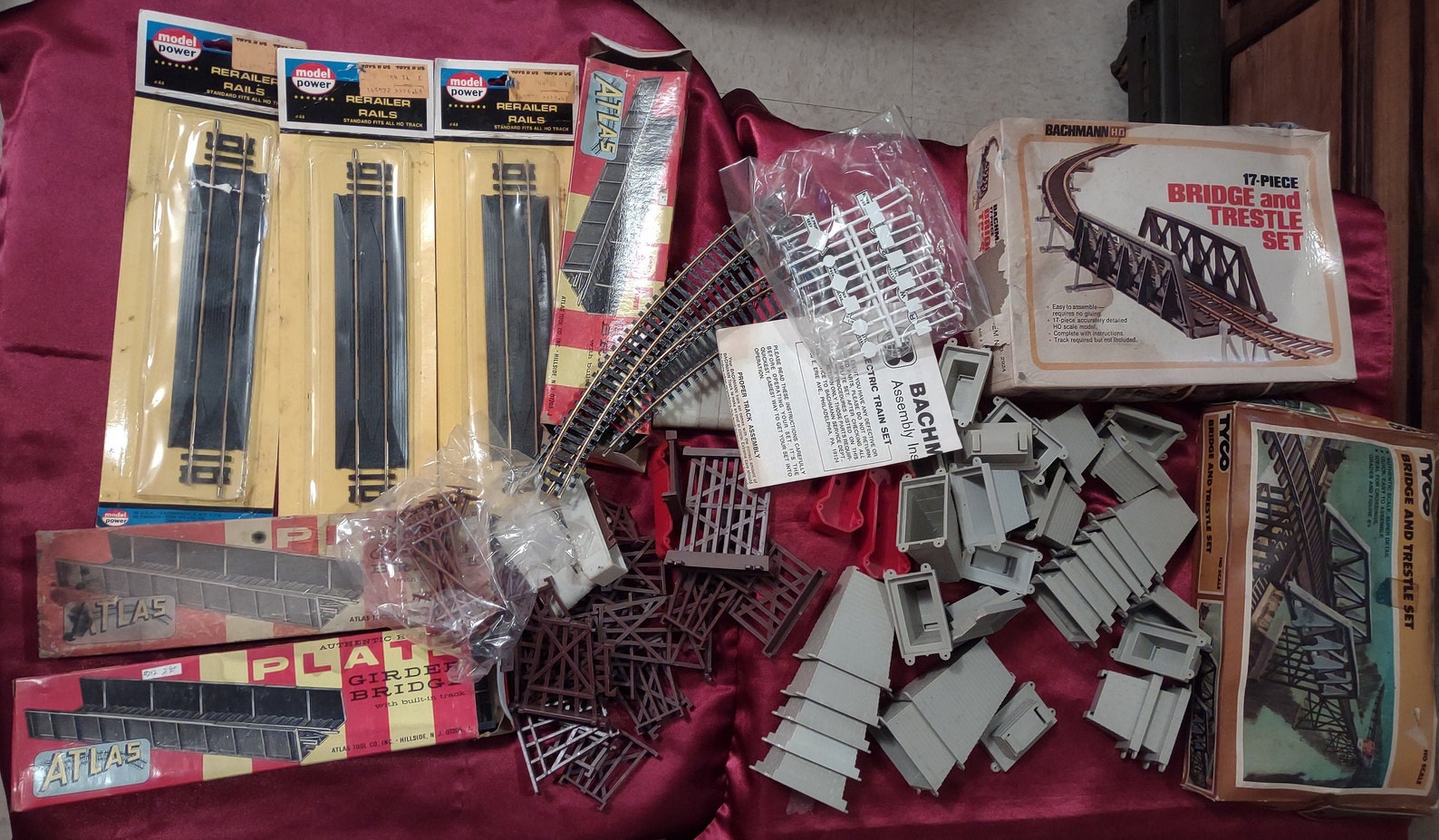 VINTAGE HO TRAIN Accessoires et Bridge Risers Mixed Lot Etsy