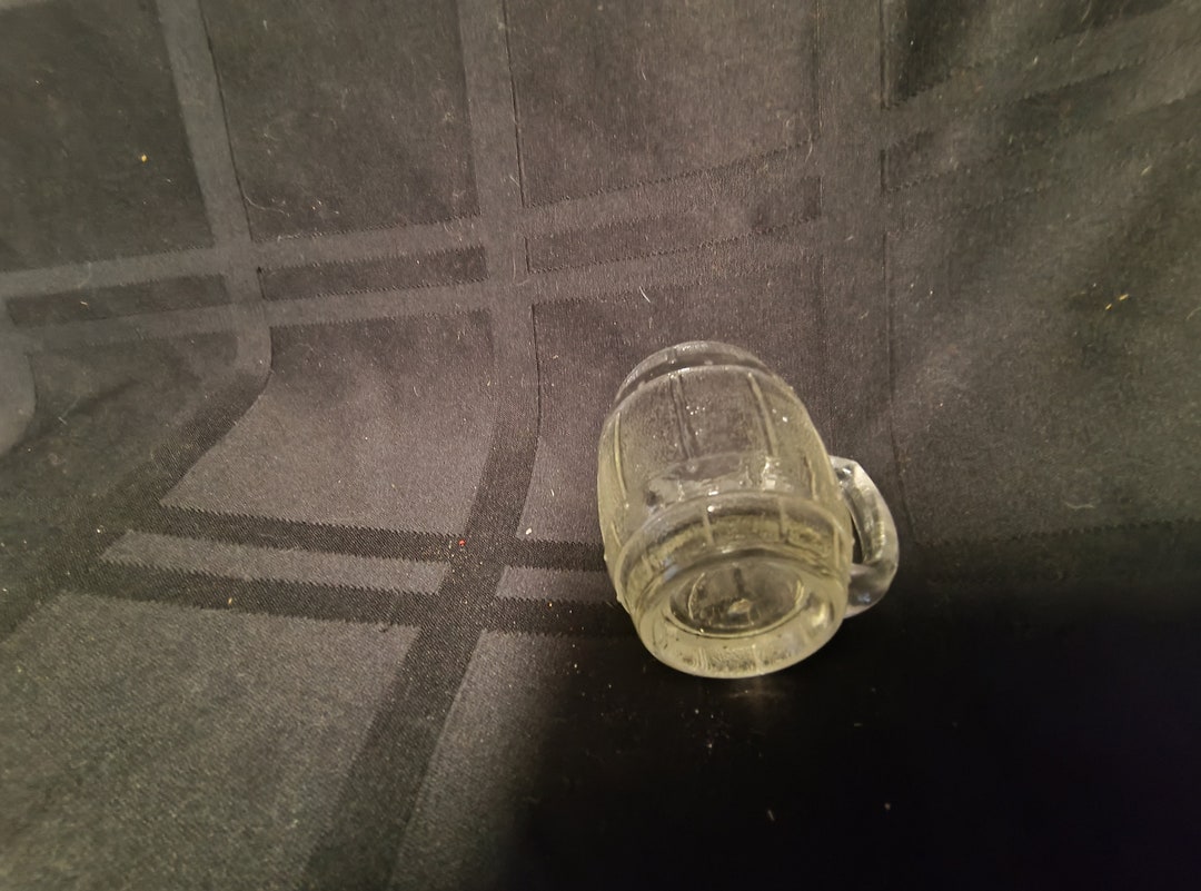 Vintage Clear Glass Toothpick Holder Etsy