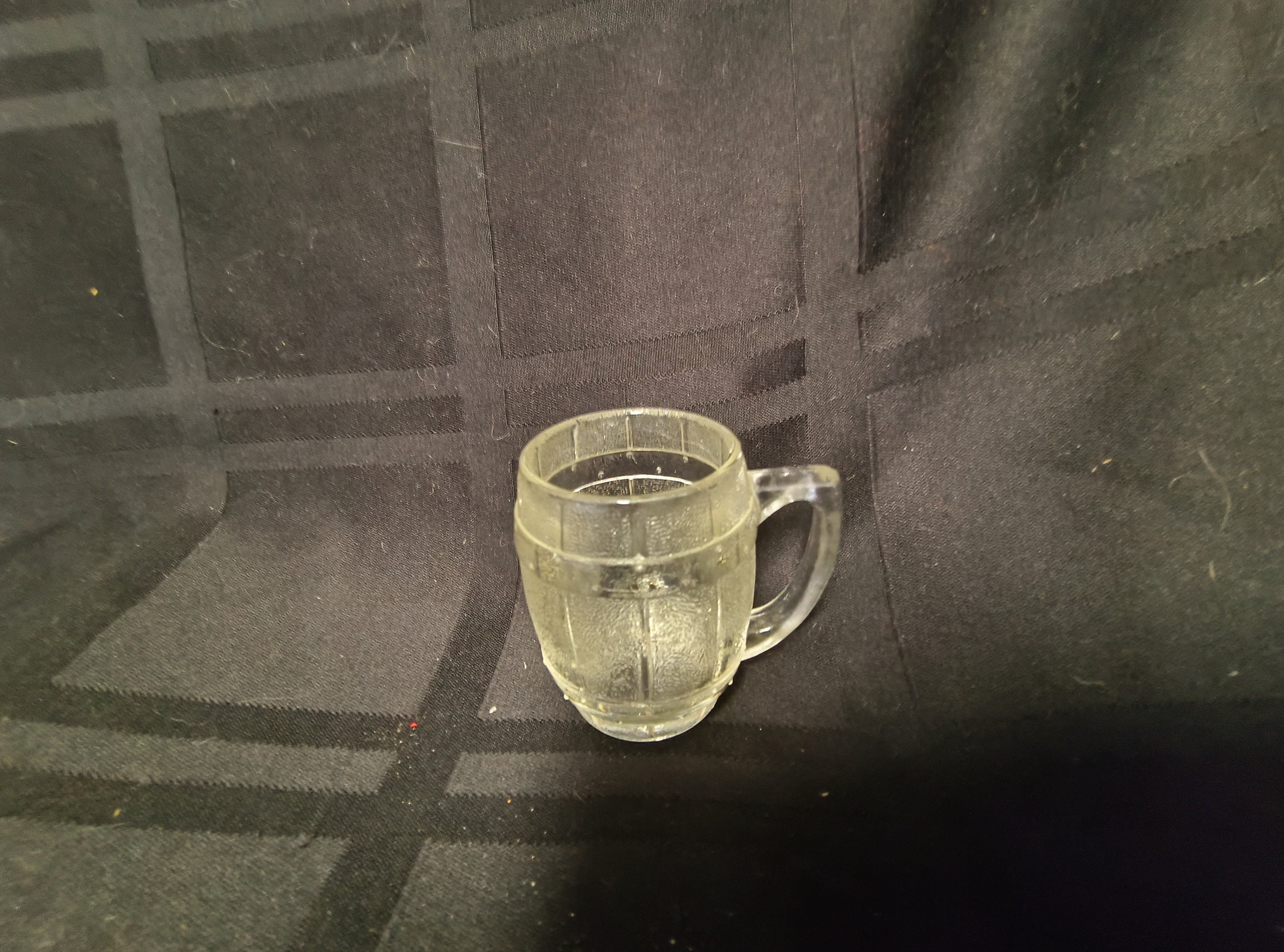 Vintage Clear Glass Toothpick Holder Etsy