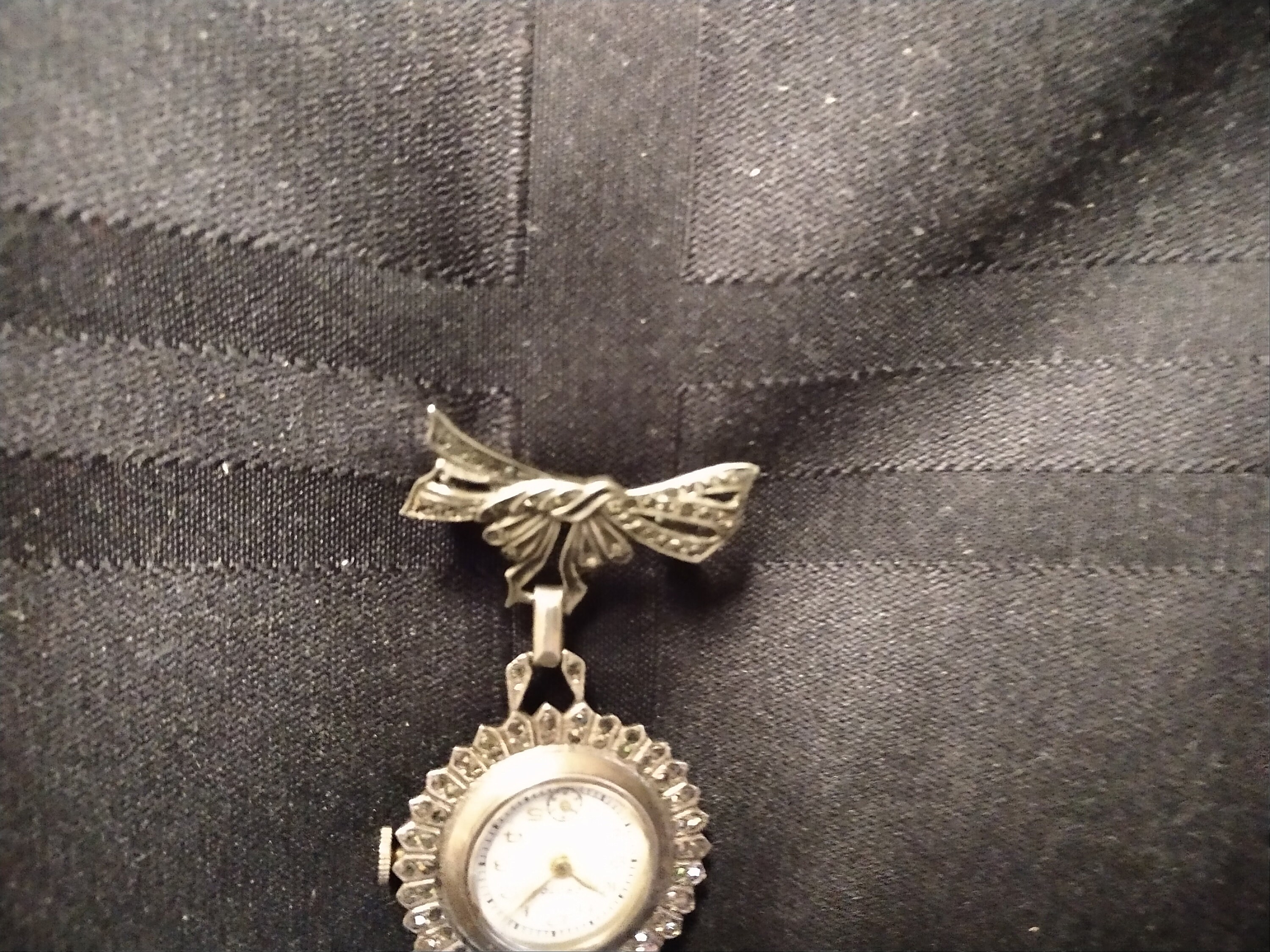 Vintage Croton Lapel Watch C630 Croton Vintage Ball Lapel Watch With Decorative Watch  main image 2