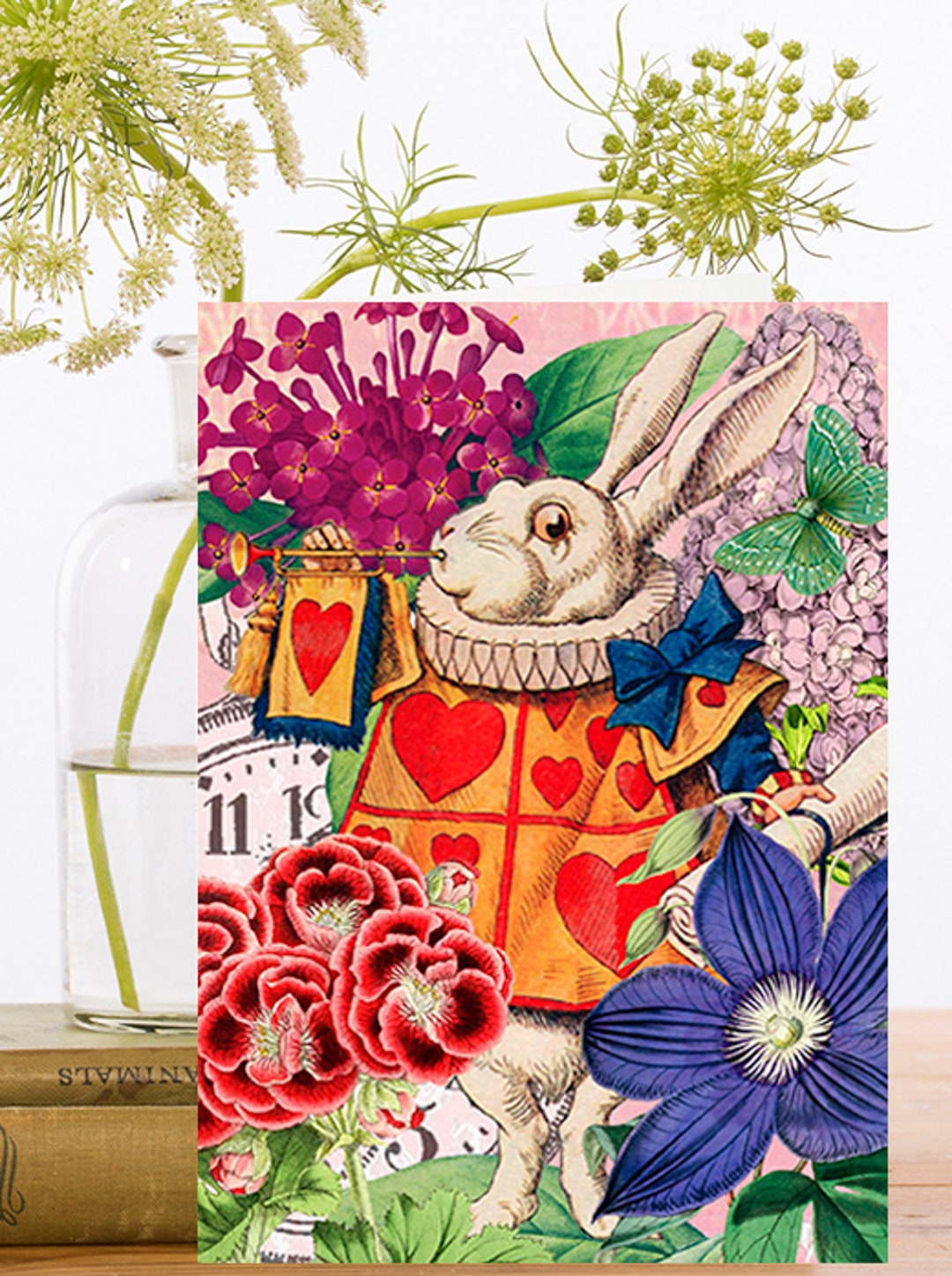 Alice in Wonderland in The Pansy Garden – Diamond Art Club
