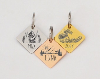 Custom Dog Tag Etsy
