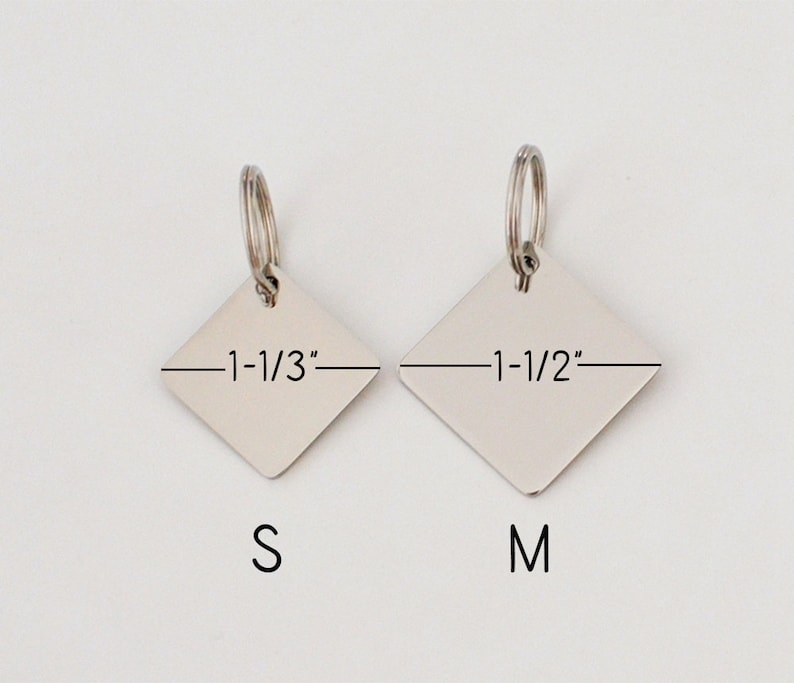 Personalized Pet Tag Custom Dog Tag Cat Tag Cat Collar Tag Cat Etsy