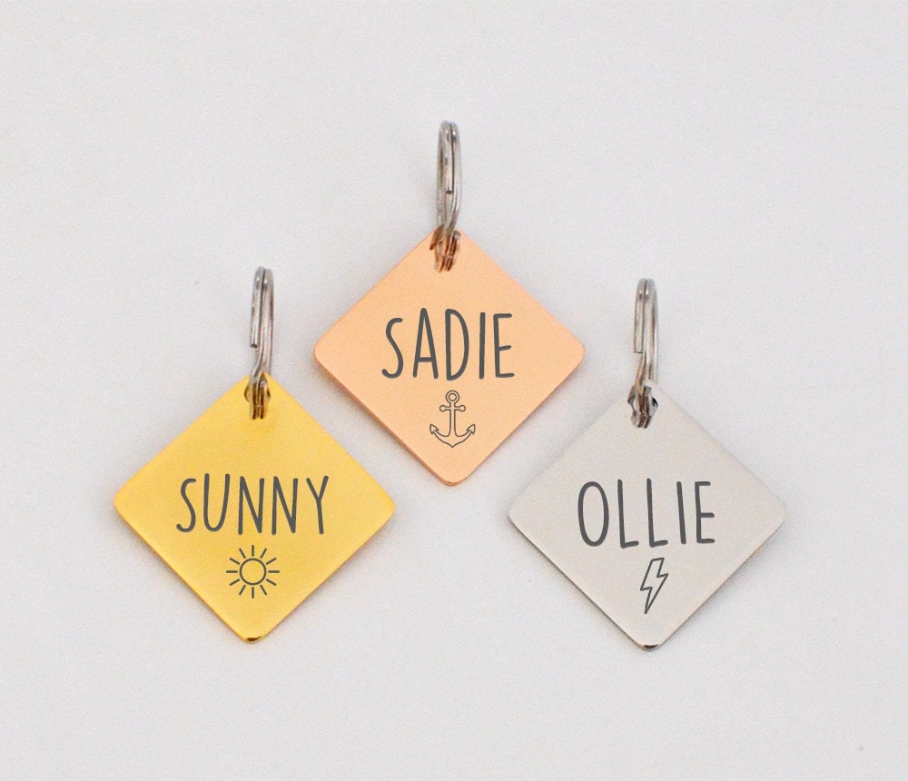 Personalized Dog Tag Pet Tag Cat Tag Custom Dog Tag Dog Name Tag Cat …