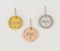 Personalized Pet Tag Custom Dog Tag Cat Tag Cat Collar Tag Cat ID Tag Dog ID Tag Dog Name Tag Heart Paw Bone product logo