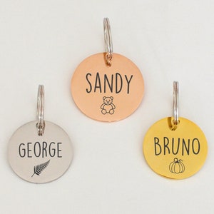 Dog Tag Personalized Pet Tag Custom Cat Tag Cat Collar Tag Cat ID Tag Dog ID Tag Dog Name Tag Dog Collar