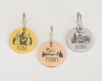 Dog Tag Personalized Pet Tag Custom Dog ID Tag Cat Tag Cat Collar Tag Cat ID Tag Dog Collar Tag Dog Name Tag Dog Collar