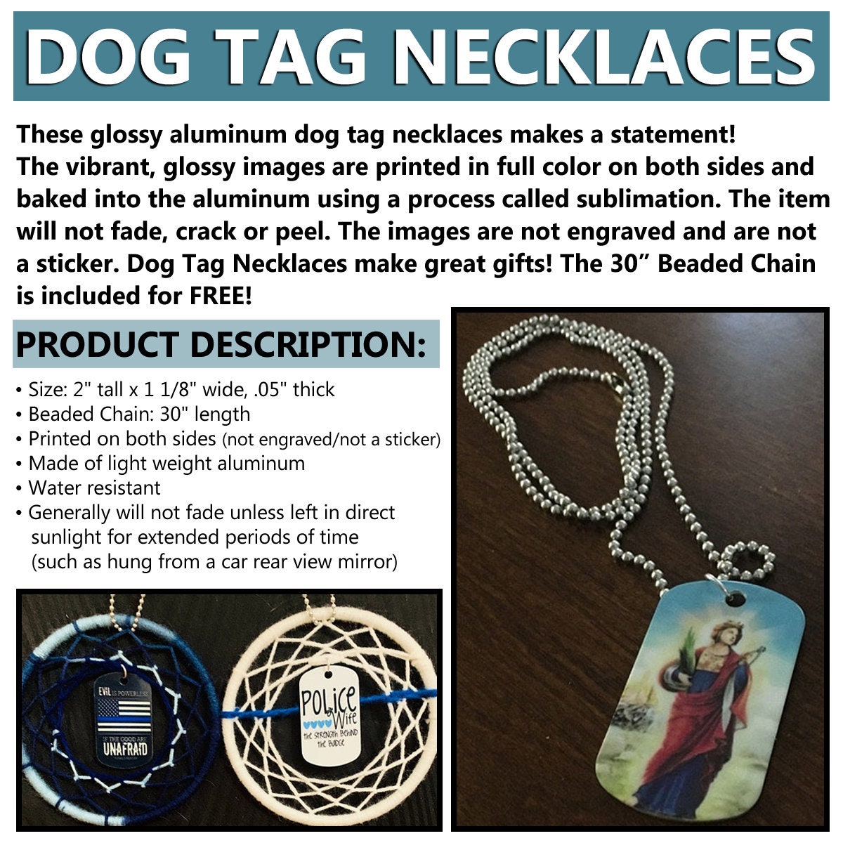 DOG TAG NECKLACE Firefighter Definition 2 Birthday First - Etsy