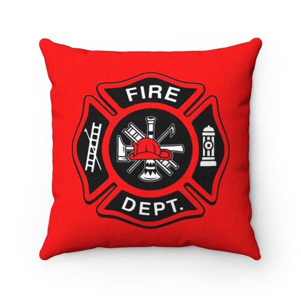 Fireman Pillow Etsy