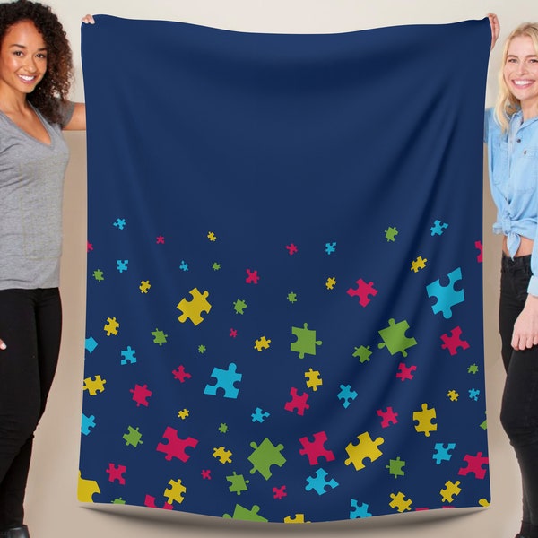 Autism Blanket Etsy