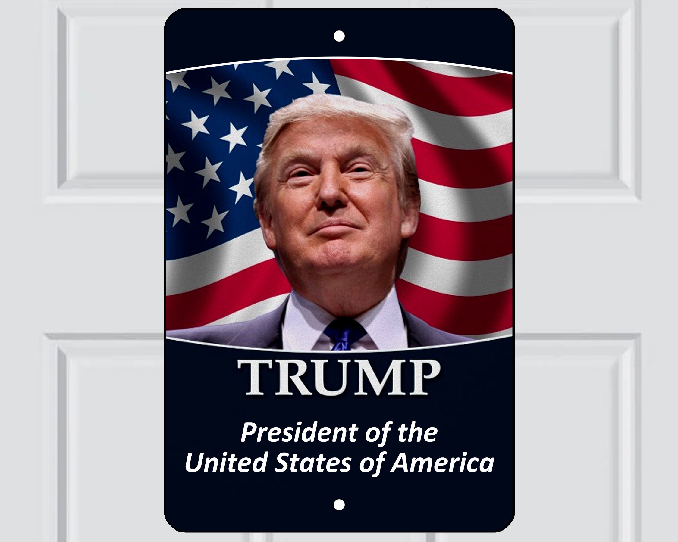 Trump Flag President Best Ever Burlap House Flag Pack Patriotic Vote Democr - 1