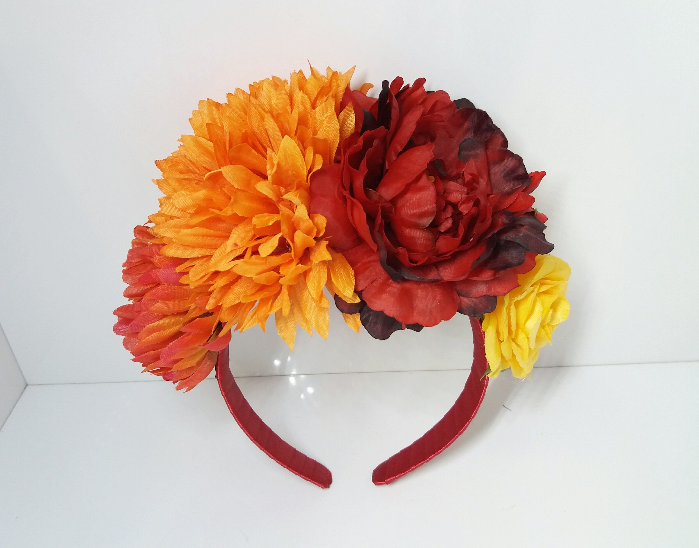 Mexican Flower Crownday of the Dead Headpieceday of the Etsy