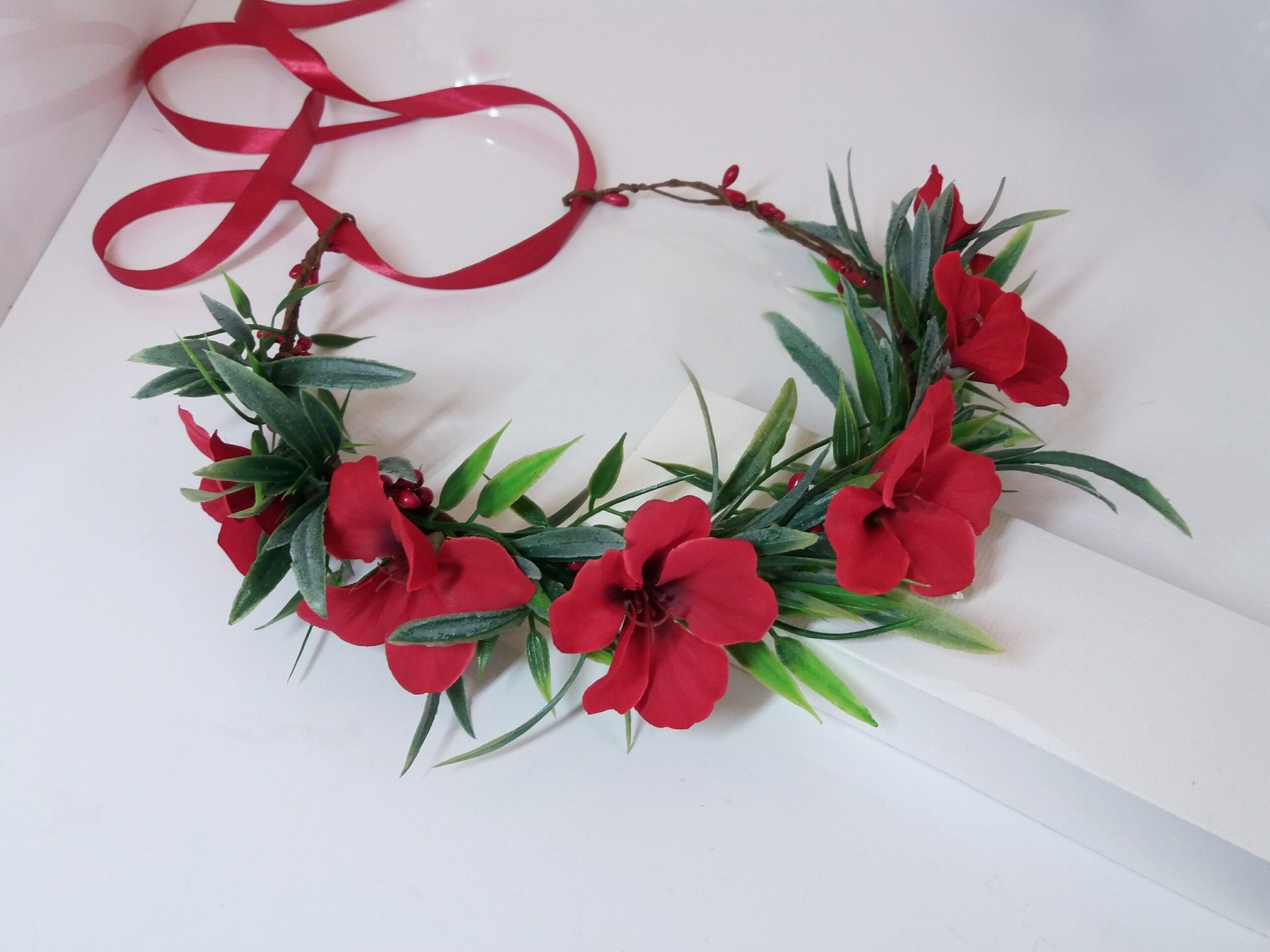 Hawaiian Plumeria flower crown Tropical Exotic CrownPink Etsy