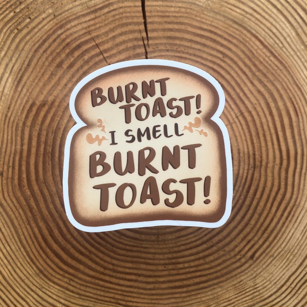 Burnt Toast Canadian Heritage Moment Sticker - matte vinyl water bottle, laptop, phone case sticker