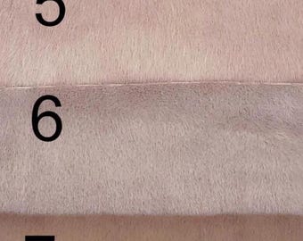 NEW COLORS!!! Very dense, soft miniature faux fur for crafts and miniature teddy bear making. Browns (G).