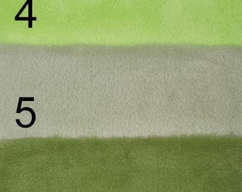8mm soft mini faux fur fabric for crafts and teddy bear making (C).